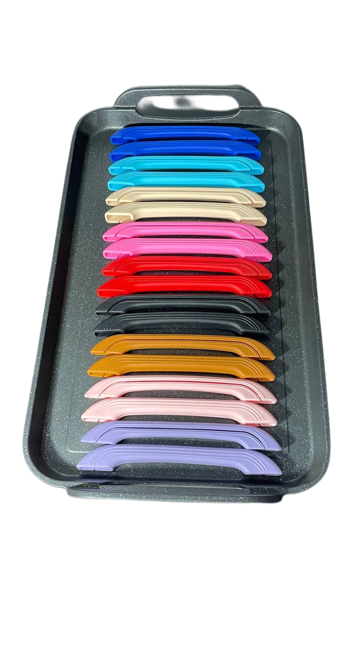 Silicone Comal Griddle Safe Handling Grips Handles - Agarraderas de Silicona para Comal/Parrilla Manejo Seguro