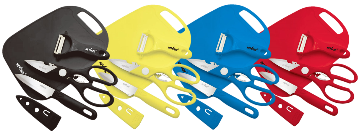 TRAVEL cutting BOARD knife SET/ JUEGO portátil de CUCHILLO y tabla