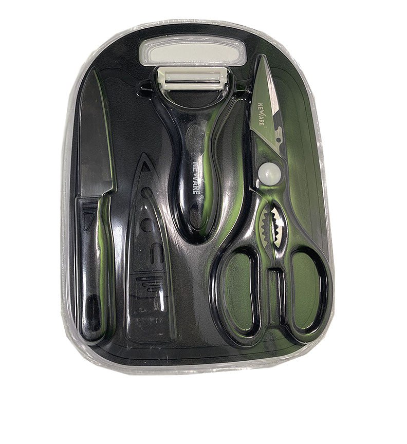 TRAVEL cutting BOARD knife SET/ JUEGO portátil de CUCHILLO y tabla