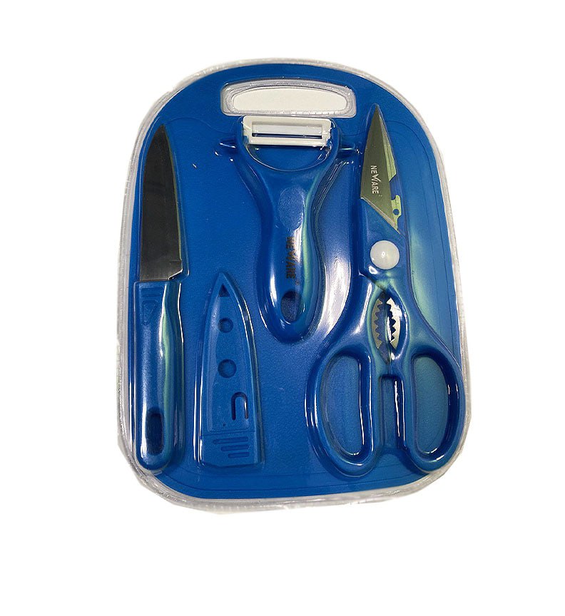TRAVEL cutting BOARD knife SET/ JUEGO portátil de CUCHILLO y tabla
