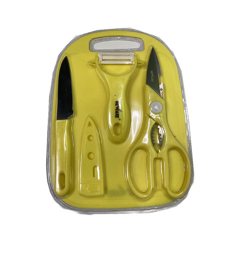 TRAVEL cutting BOARD knife SET/ JUEGO portátil de CUCHILLO y tabla