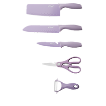 Load image into Gallery viewer, 7 Piece kitchen knife set/Juego de cuchillos de 7 piezas
