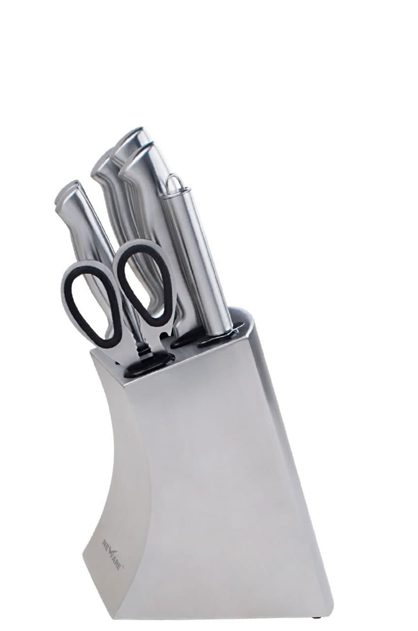 8 Piece Professional STAINLESS STEEL Knife Set/juego de 8 piezas profesionales de ACERO INOXIDABLE