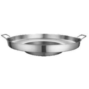 Flat Frying Pan Stainless Steel Comal Frying Bowl Comal Convex