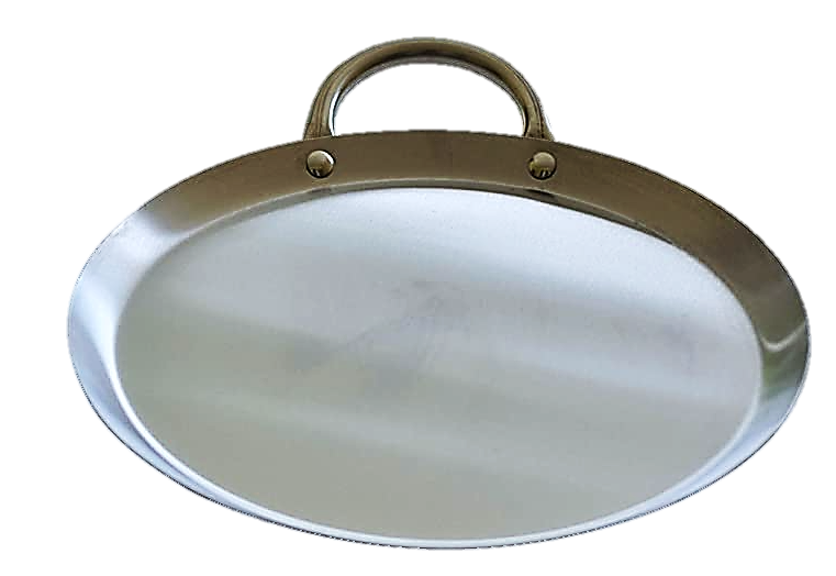 15.5" Round Stainless Steel Comal