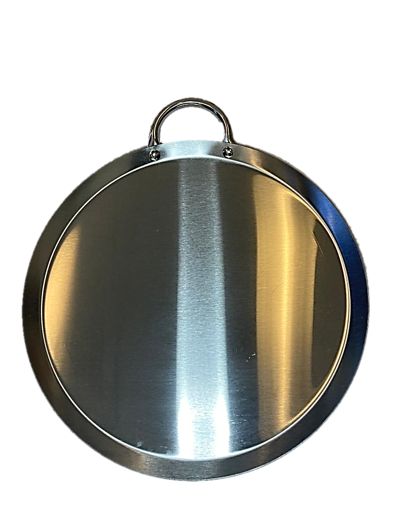 15.5" Round Stainless Steel Comal