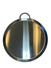 Cargar imagen en el visor de la galería, Neware Stainless Steel 15.5&quot; (39cm) Round Griddle/ Comal Redondo de Acero Inoxidable de 15&quot; (39cm)
