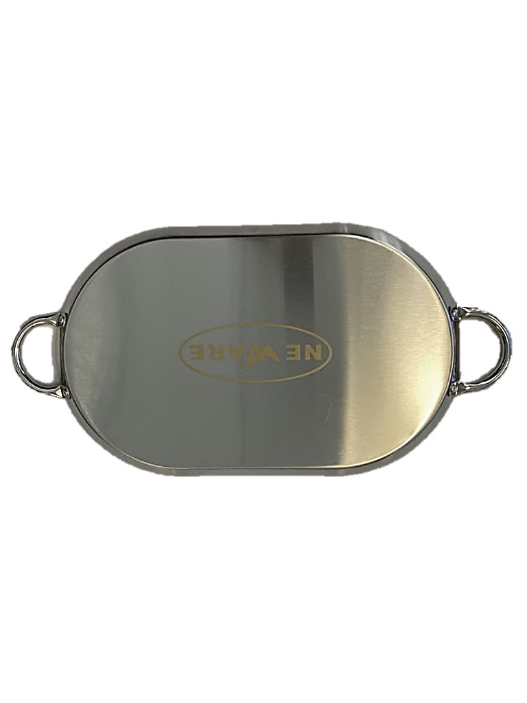 Neware Stainless Steel 22X13 (56cmX33cm) Oval Griddle/ Comal Ovalado –  Neware Corp.