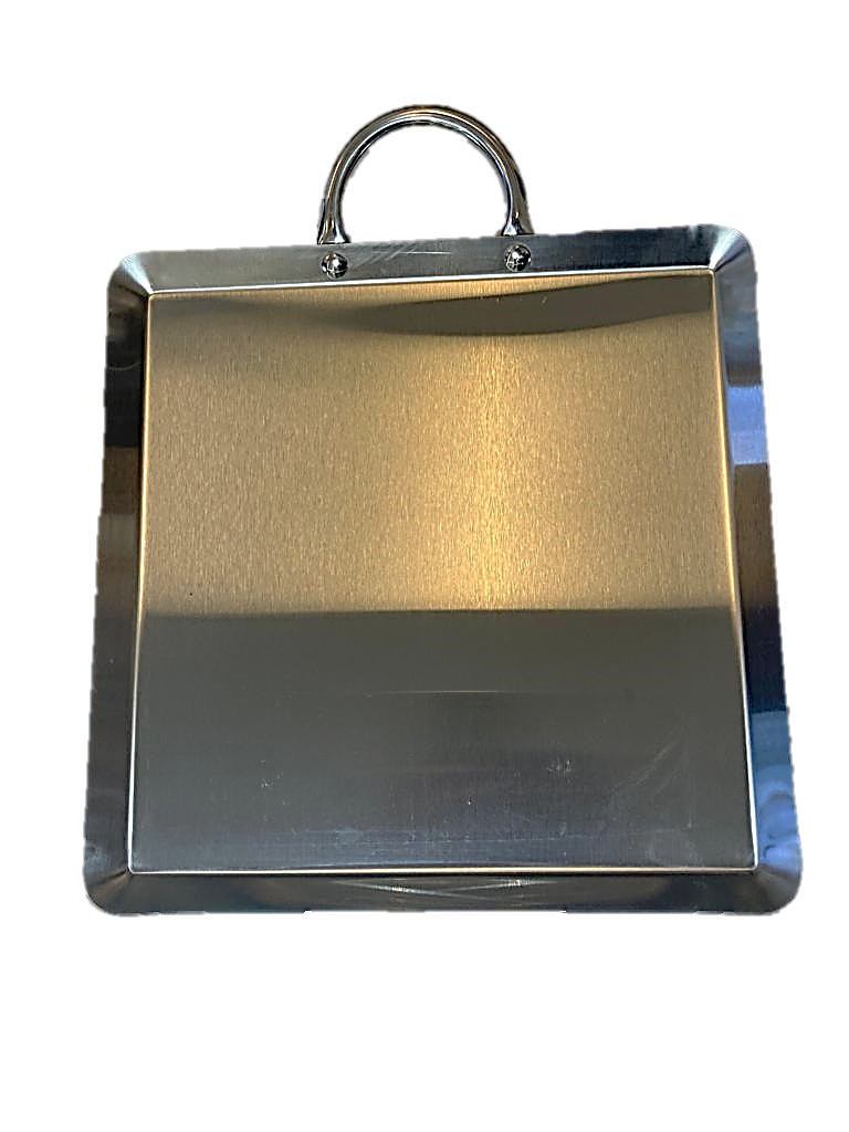 13" x 13" Stainless Steel Square Griddle