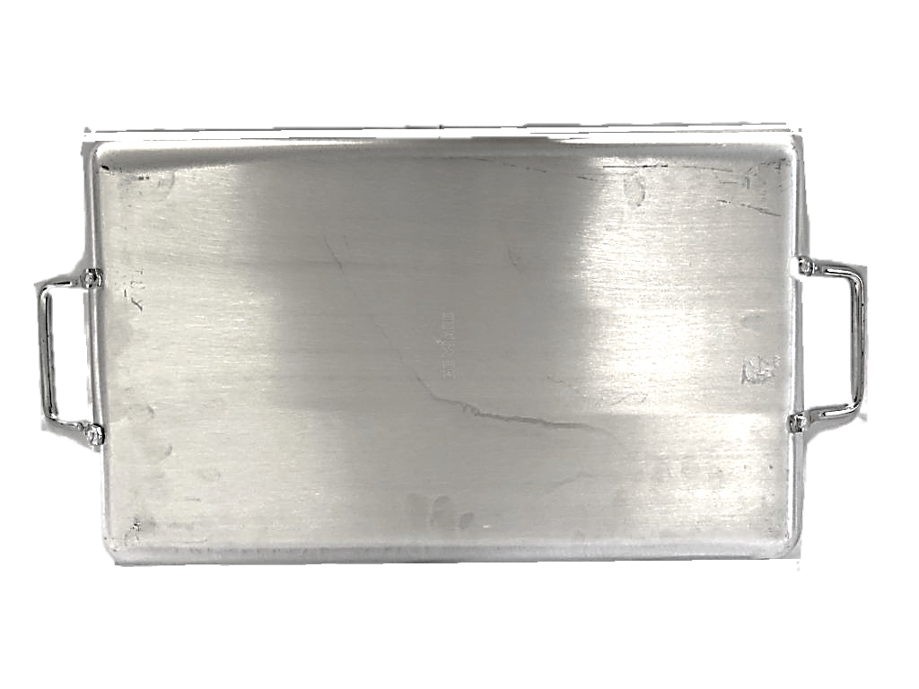 Ematik Comal Double Griddle 18.5” Non-Stick Heat Resistant Handles Car –  Kitchen & Restaurant Supplies