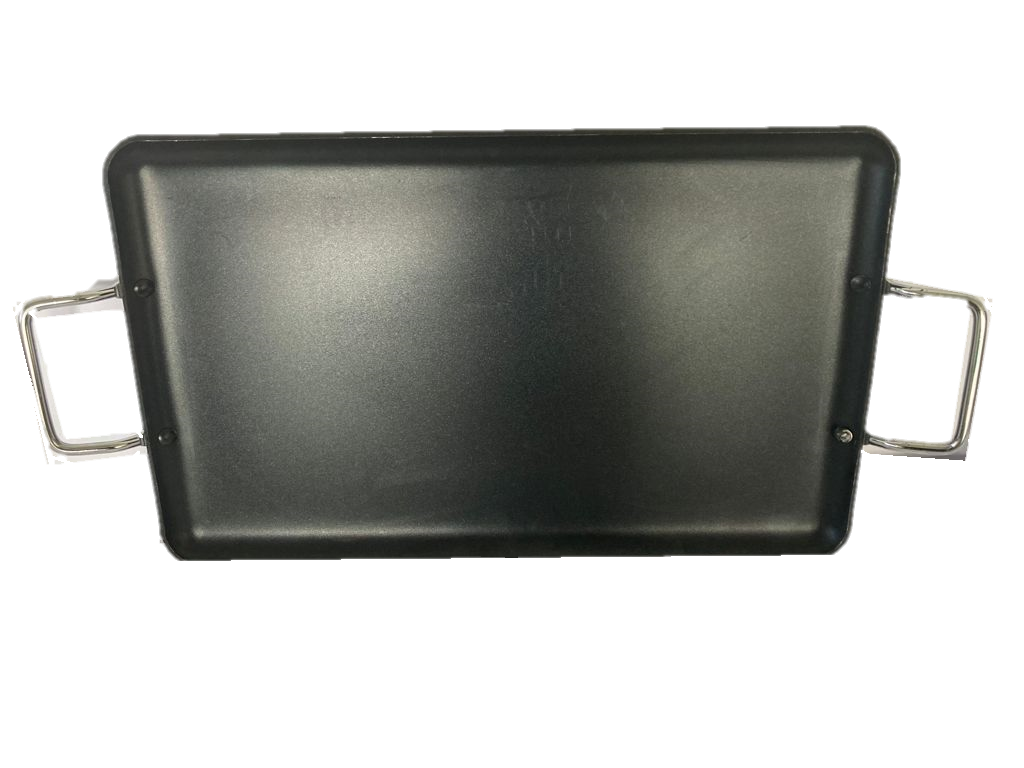 Parrilla Doble Grande Antiadherente – 19" x 11.5" / 48 x 29 cm