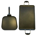 2-pack – Double Grill and Square Marble Griddle