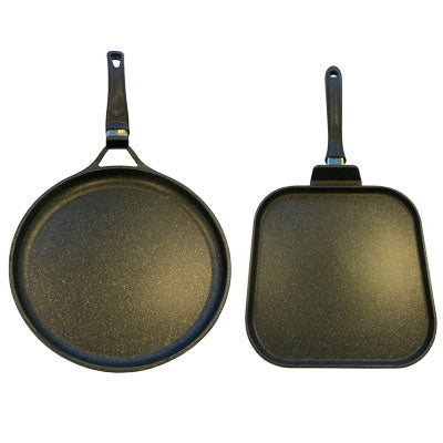 Neware Marble Griddle 2-PACK - Includes Round 12.6