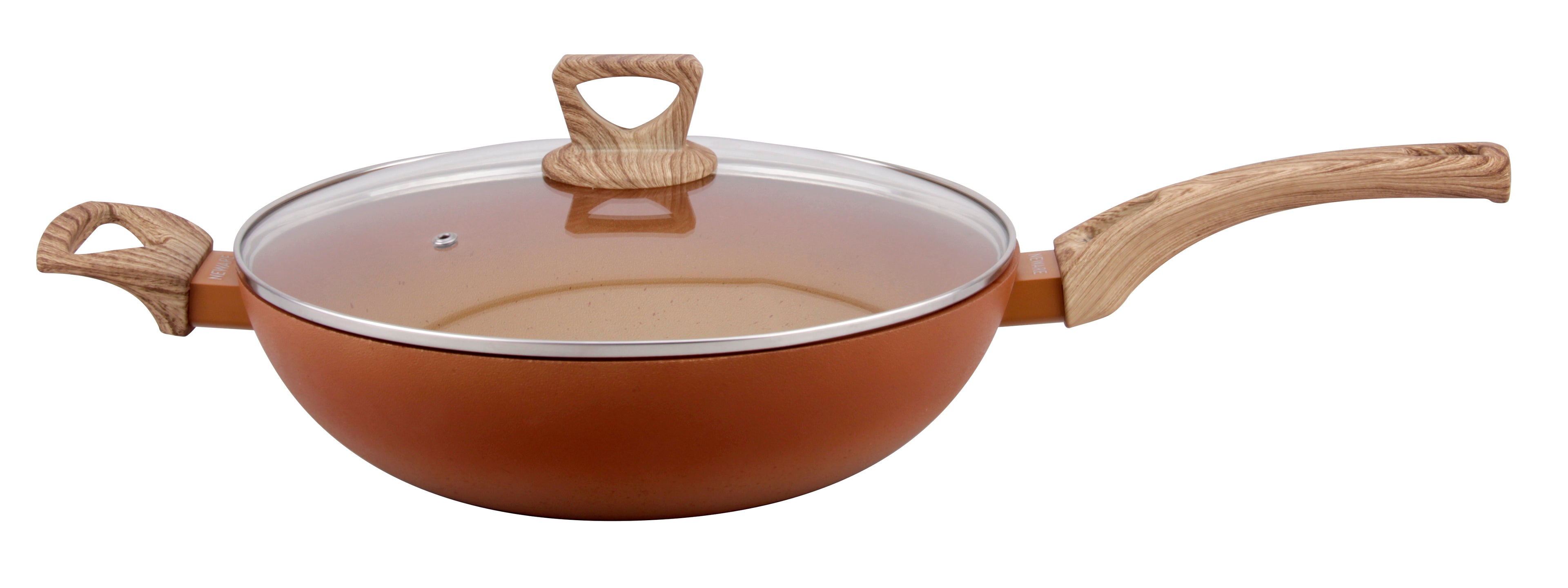 12" Terracotta Nonstick Wok