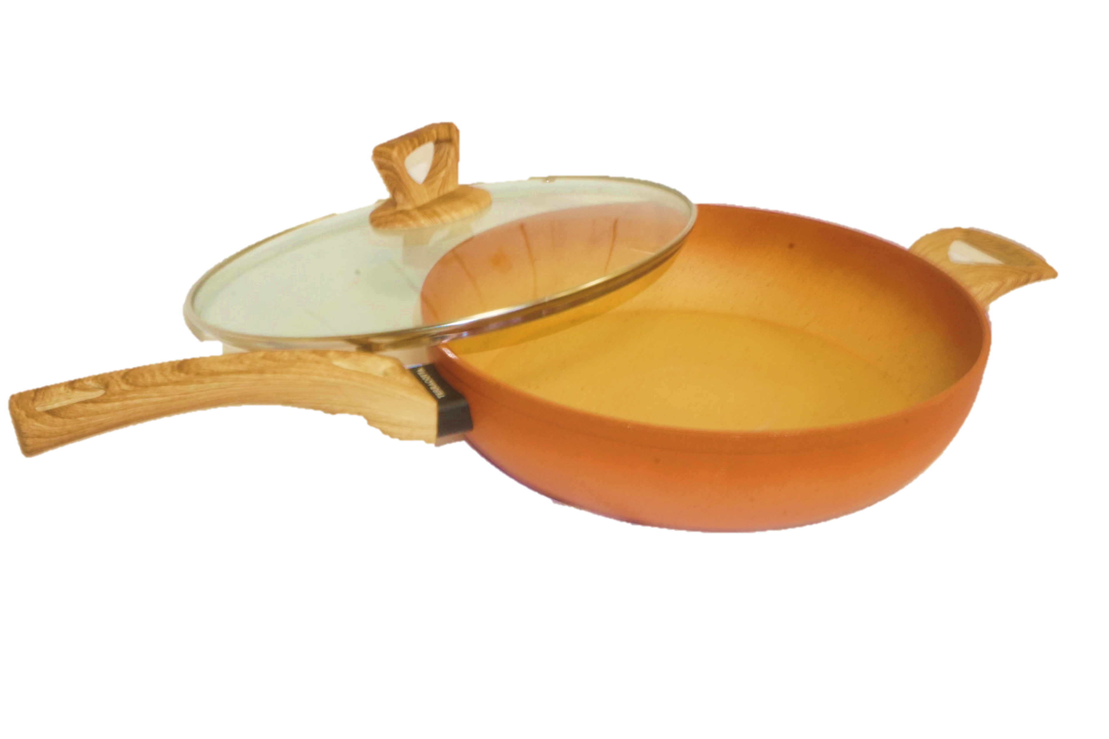 12" Terracotta Nonstick Wok