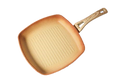 NEWARE Terracotta SQUARE grill pan 11" (28cm)/ SARTEN cuadrado para DORAR carne  11" (28cm)