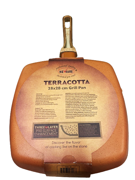 NEWARE Terracotta 9 Piece Cooking Set / Batería de 9 piezas de Terraco –  Neware Corp.