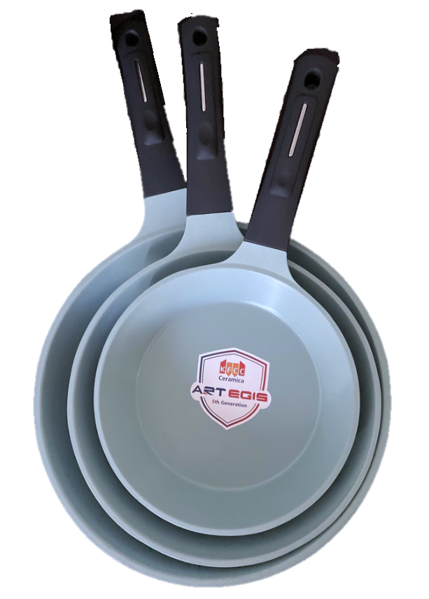 JADECOOK 3-Piece Non-Stick Pan Set