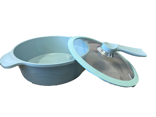 Original Neware EUROCOOK JADE - Juego de utensilios de cocina de cerámica  antiadherente con recubrimiento en polvo, 4 piezas, sin PFOA: sartenes y