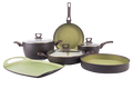 AVOCADO 9 Piece Cooking Set with GRIDDLE / Batería de 9 piezas de AGUACATE con COMAL
