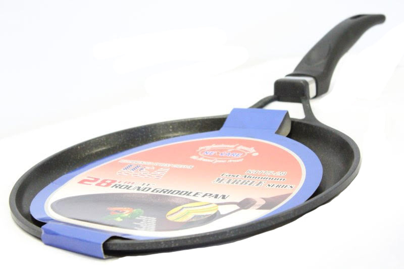 Non-stick Marble Round Griddle – 4 Sizes