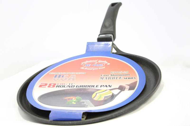 11"/28cm Marble Round LARGE Griddle for GAS stoves/ Comal GRANDE redondo para estufas de GAS