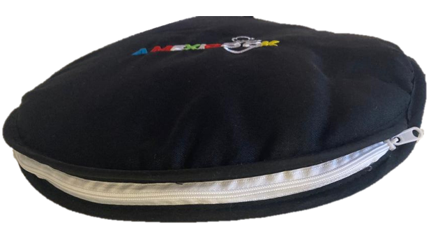 12" Insulated zippered Tortilla Cloth Warmer/ Tortillero de tela con insulacion y cierre apto para microhondas